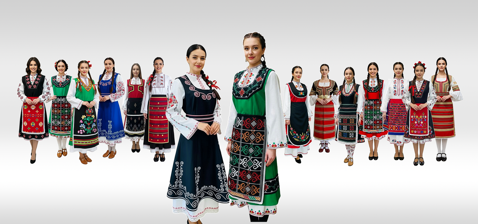 Дамски български народни носии