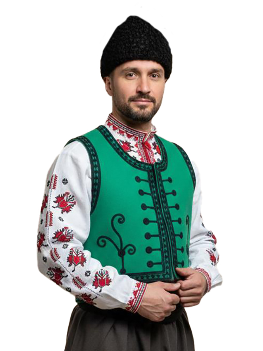 МЪЖКИ ТРАКИЙСКИ ЕЛЕК  – Модел 15 - с автентични шевици от Магазин за народни носии