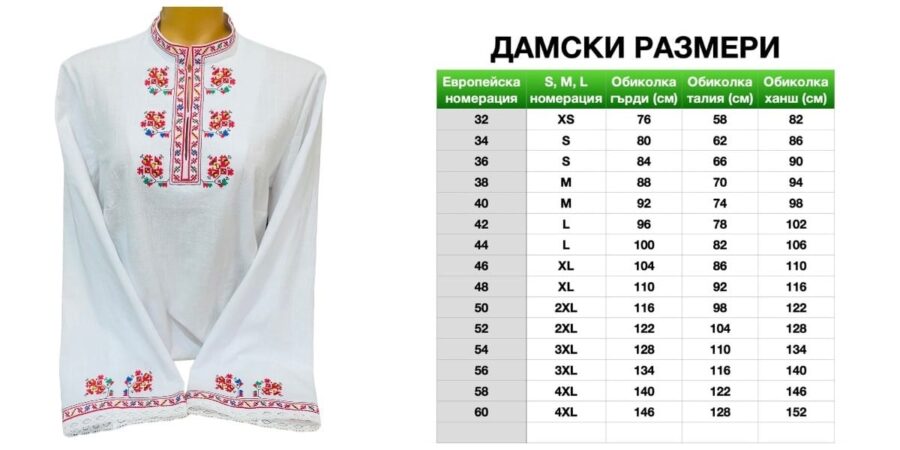 Дамска северняшка риза