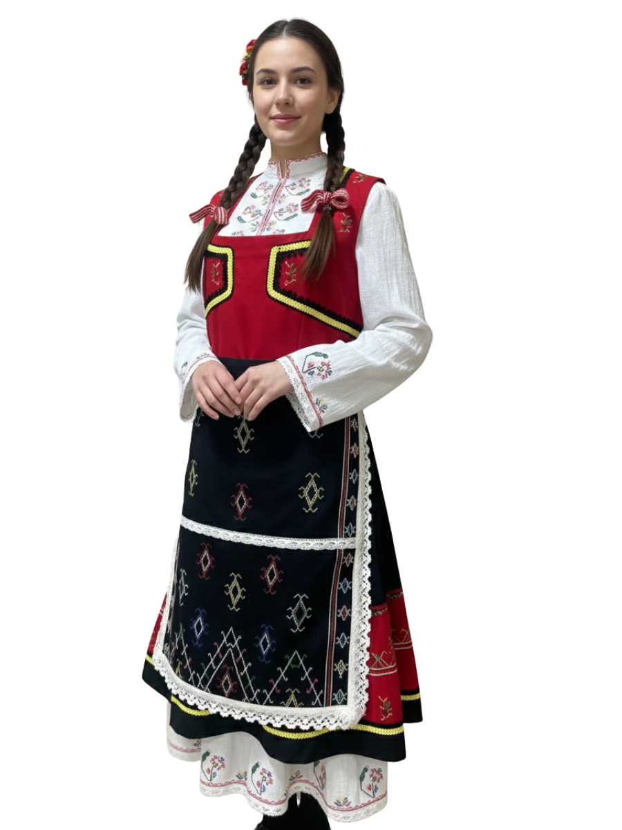 Дамска добруджанска носия