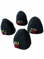 ЧЕРЕН КАЛПАК ЗА НАРОДНА НОСИЯ - с автентични шевици от Магазин за народни носии