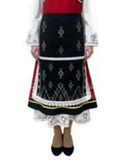 ДАМСКА ВАЯШКА ПРЕСТИЛКА – Модел 29 - с автентични шевици от Магазин за народни носии