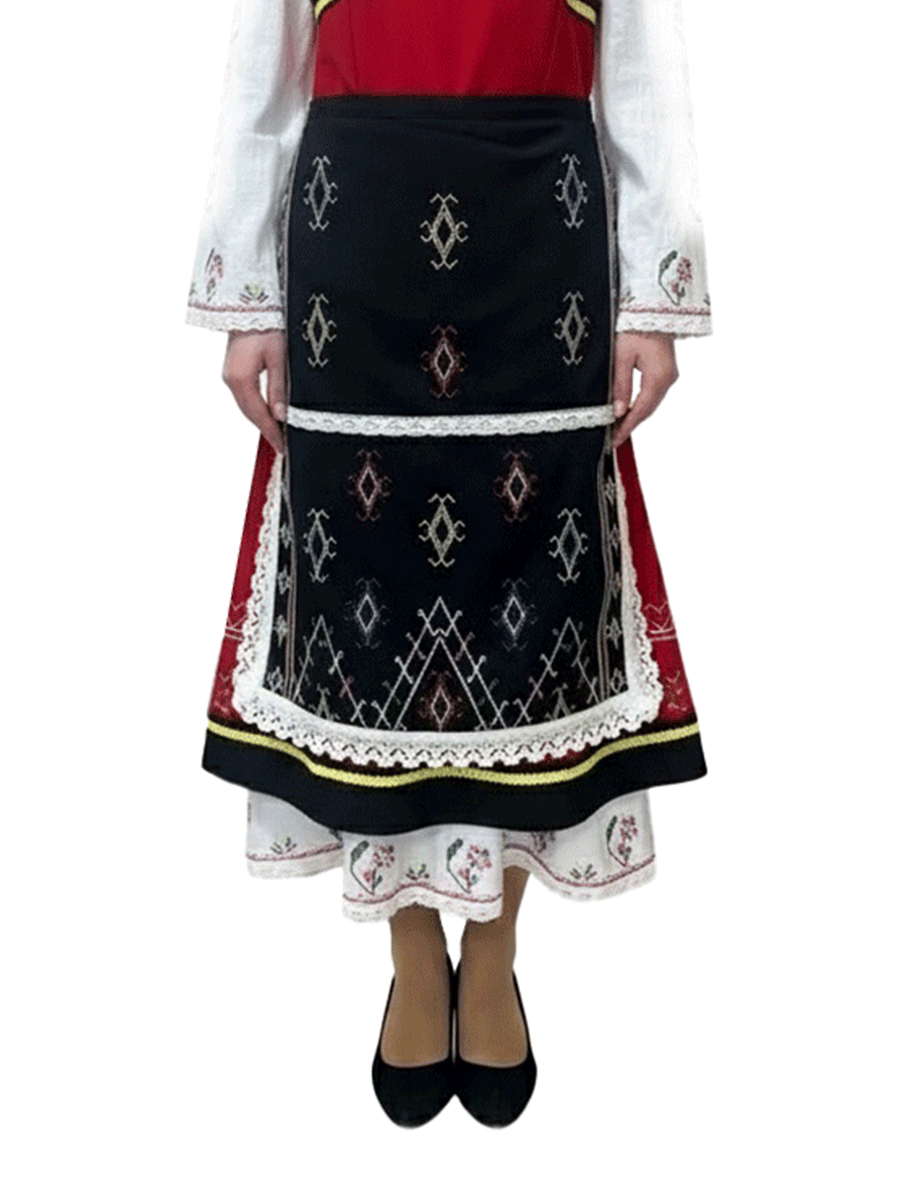 ДАМСКА ДОБРУДЖАНСКА ПРЕСТИЛКА – Модел 11 - с автентични шевици от Магазин за народни носии
