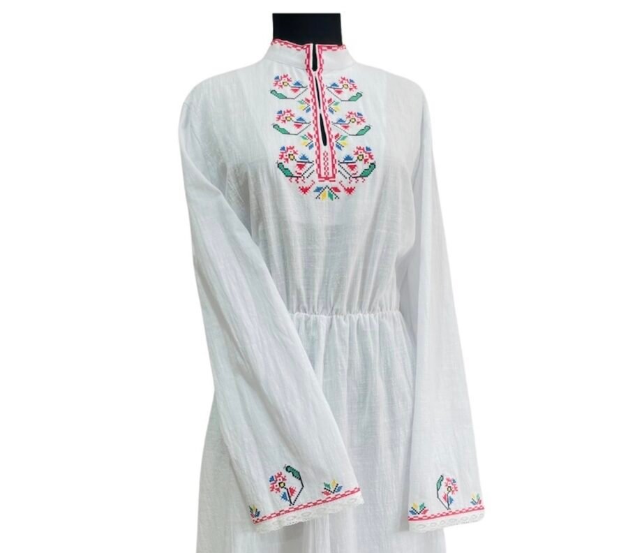 Дамска добруджанска риза – модел 13 - с автентични шевици от магазин за народни носии