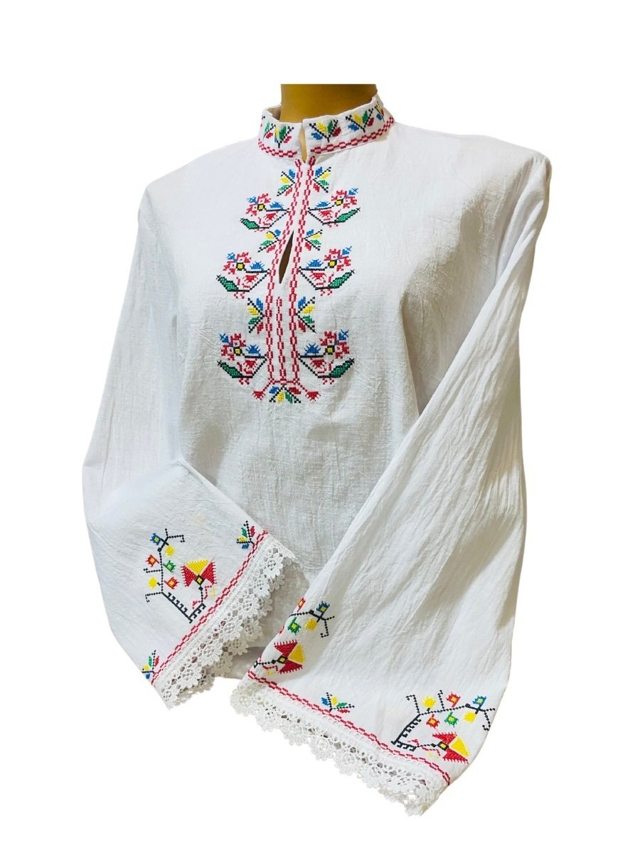 ДАМСКА ДОБРУДЖАНСКА РИЗА – Модел 11 - с автентични шевици от Магазин за народни носии