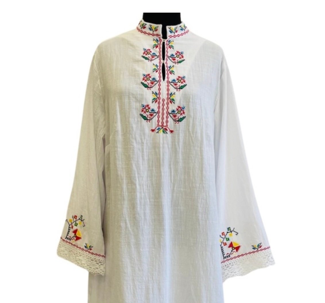 ДАМСКА ДОБРУДЖАНСКА РИЗА – Модел 14 - с автентични шевици от Магазин за народни носии