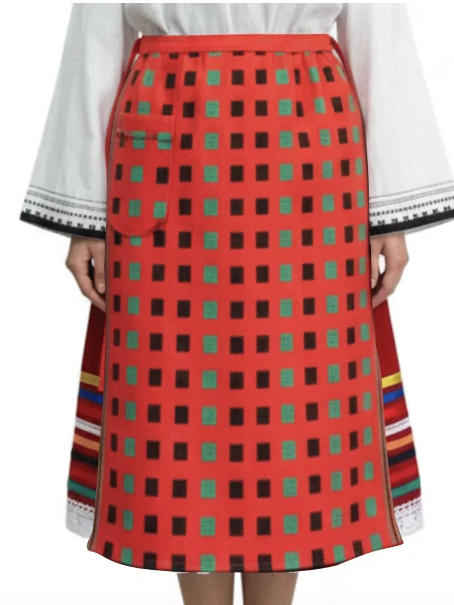 ДАМСКА РОДОПСКА ПРЕСТИЛКА – Модел 32 - с автентични шевици от Магазин за народни носии