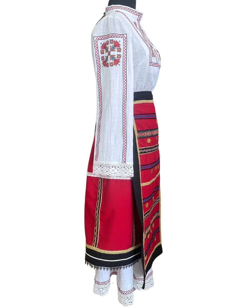 Дамска северняшка носия – модел 24 - с автентични шевици от магазин за народни носии