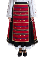 ДАМСКА СЕВЕРНЯШКА ПРЕСТИЛКА – Модел 10 - с автентични шевици от Магазин за народни носии