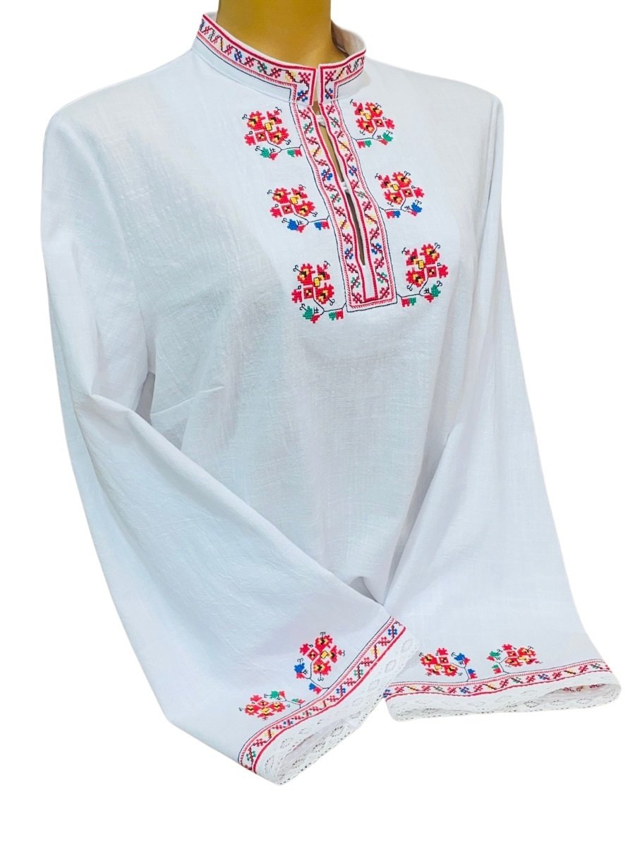 ДАМСКА СЕВЕРНЯШКА РИЗА – Модел 23 - с автентични шевици от Магазин за народни носии