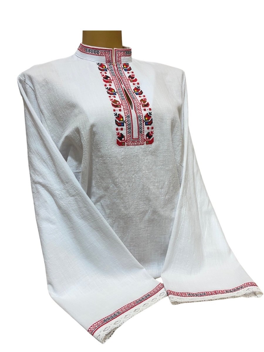 ДАМСКА СЕВЕРНЯШКА РИЗА – Модел 22 - с автентични шевици от Магазин за народни носии