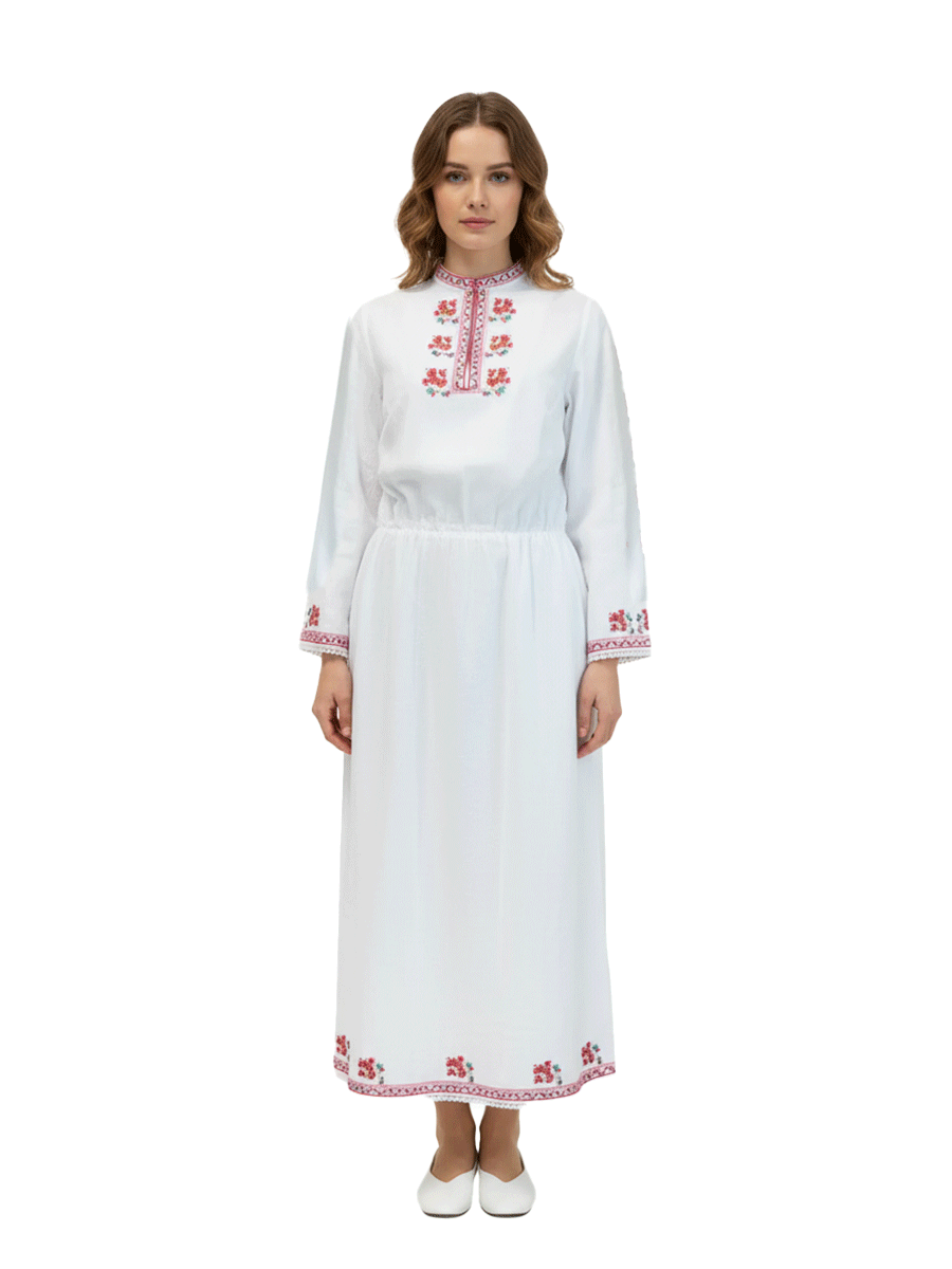 ДАМСКА СЕВЕРНЯШКА РИЗА – Модел 42 - с автентични шевици от Магазин за народни носии