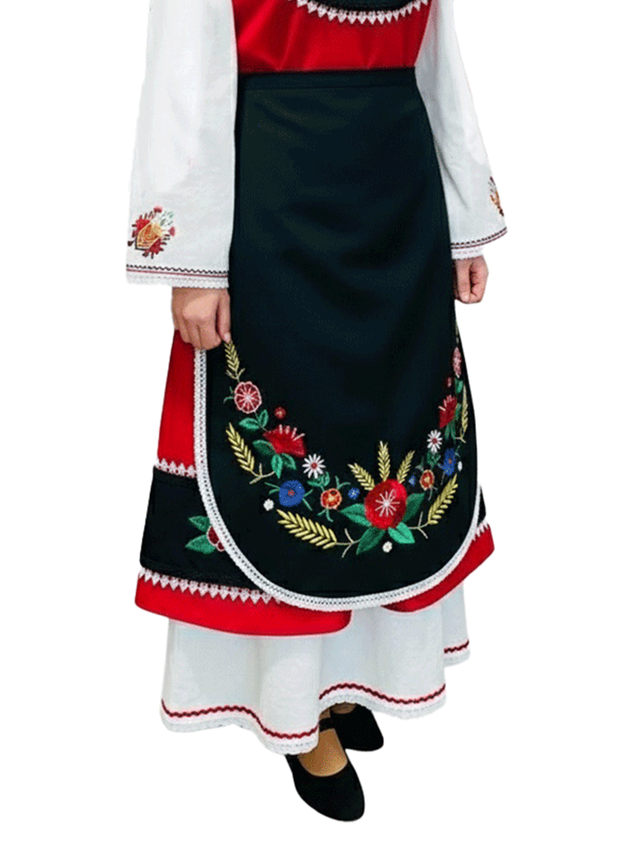 ДАМСКА ТРАКИЙСКА ПРЕСТИЛКА – Модел 4 - с автентични шевици от Магазин за народни носии