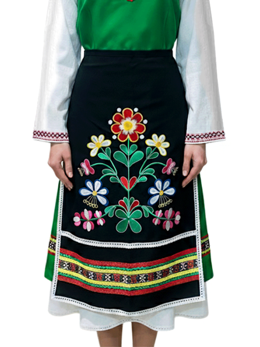 ДАМСКА ТРАКИЙСКА ПРЕСТИЛКА – Модел 13 - с автентични шевици от Магазин за народни носии