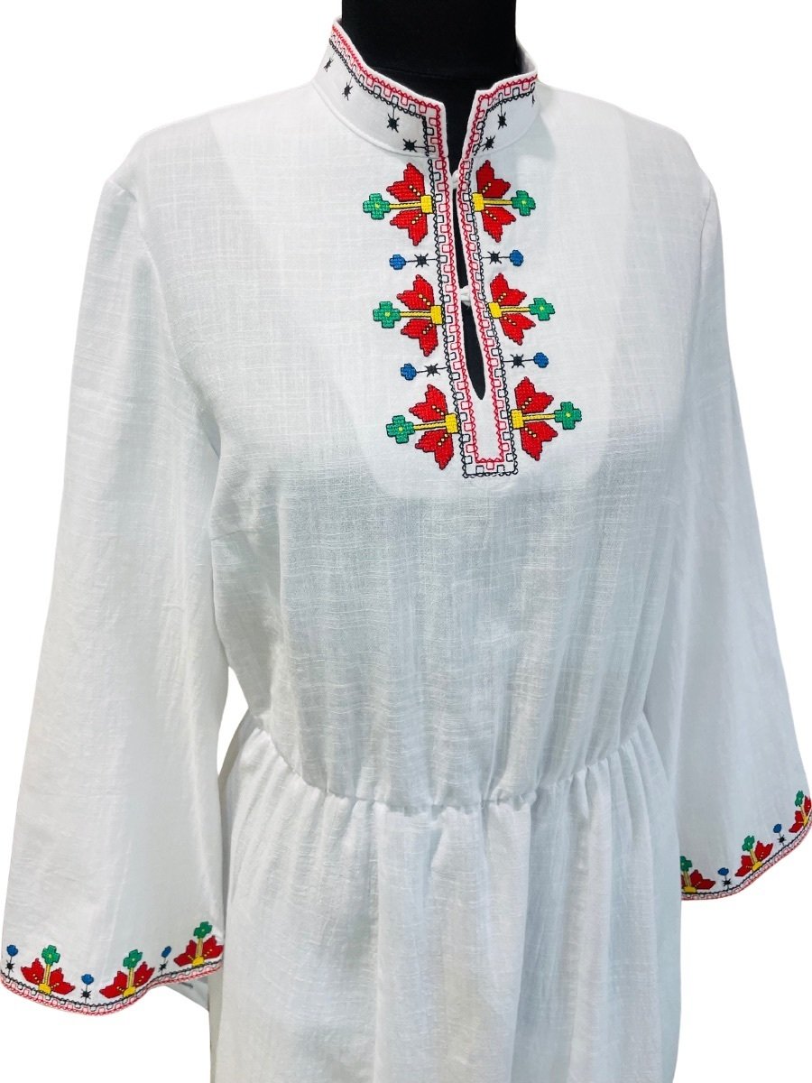 ДАМСКА ТРАКИЙСКА РИЗА – Модел 36 - с автентични шевици от Магазин за народни носии
