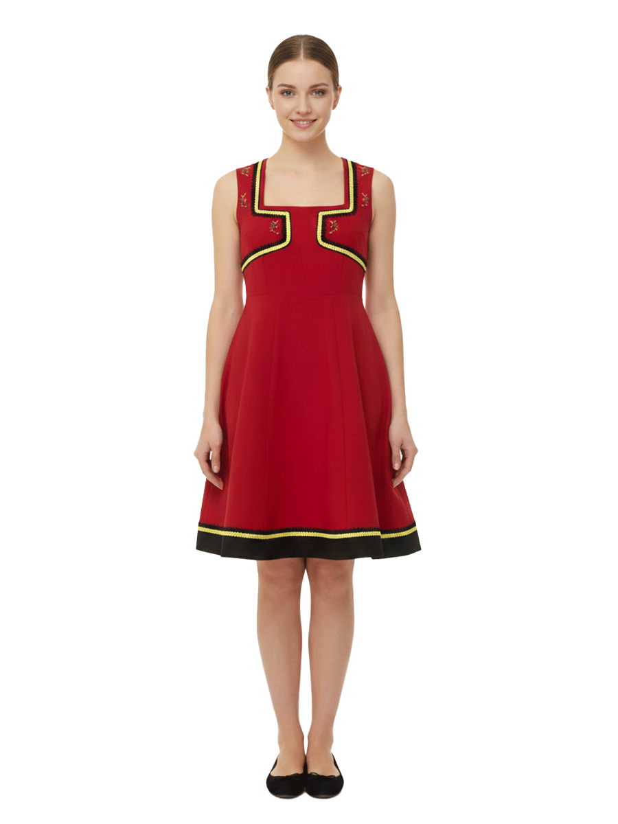 ДОБРУДЖАНСКИ СУКМАН – Модел 2 - с автентични шевици от Магазин за народни носии