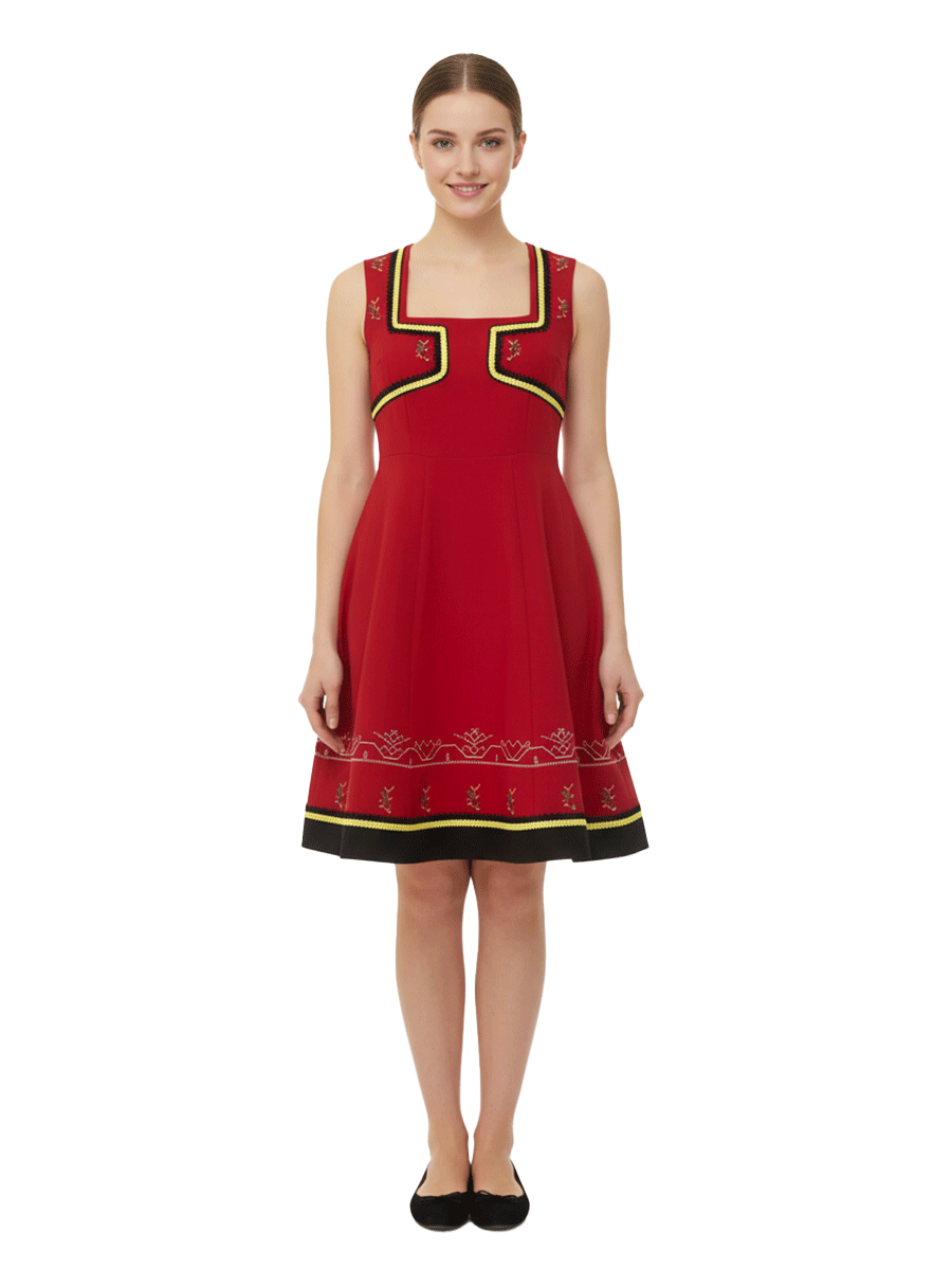 ДОБРУДЖАНСКИ СУКМАН – Модел 1 - с автентични шевици от Магазин за народни носии