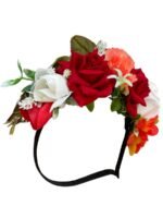 ДИАДЕМА С ЦВЕТЯ – Модел 2 - с автентични шевици от Магазин за народни носии