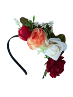 МАЛКА ДИАДЕМА С ЦВЕТЯ - с автентични шевици от Магазин за народни носии