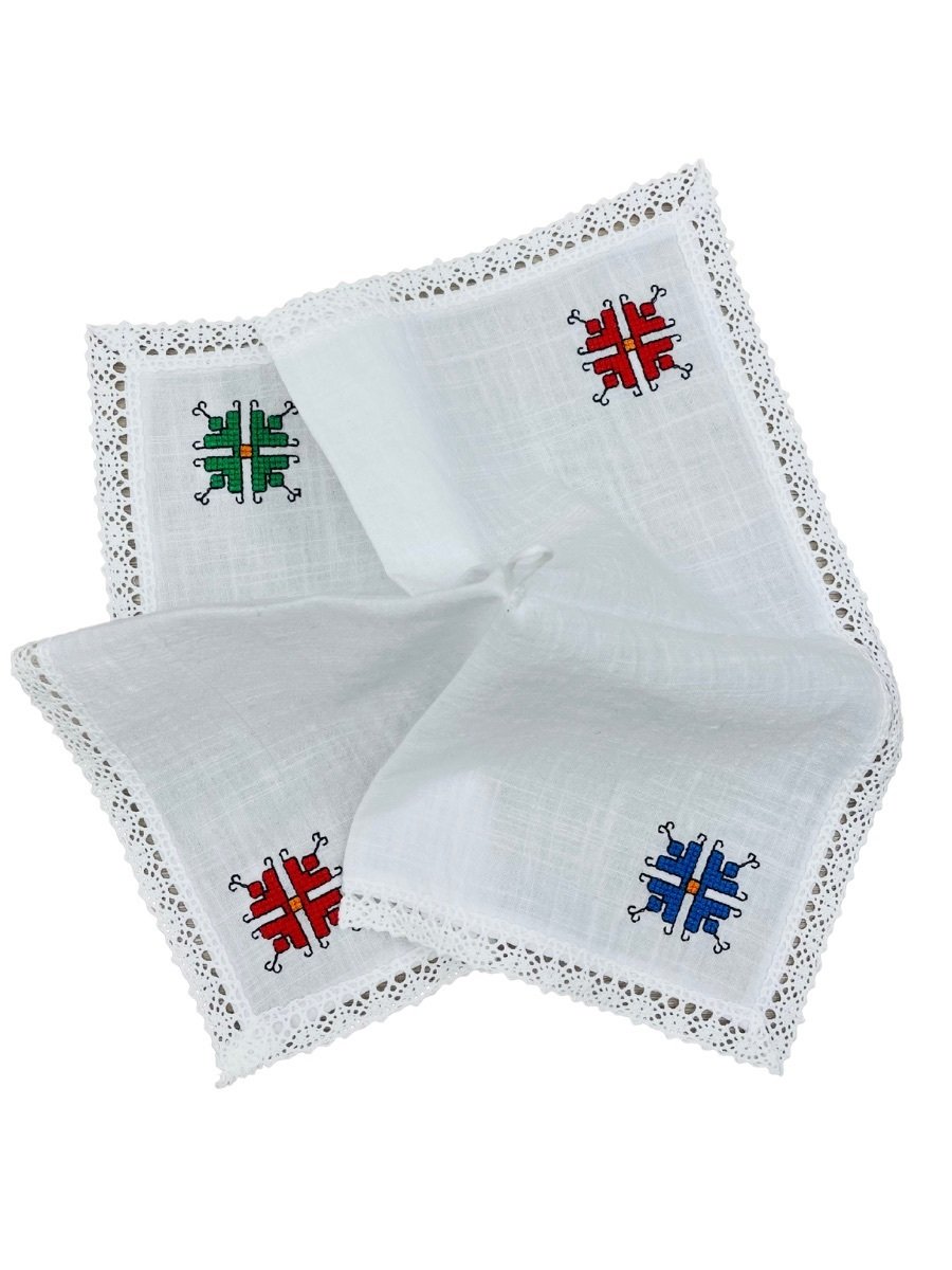 Хороводна кърпа – модел 5 - с автентични шевици от магазин за народни носии