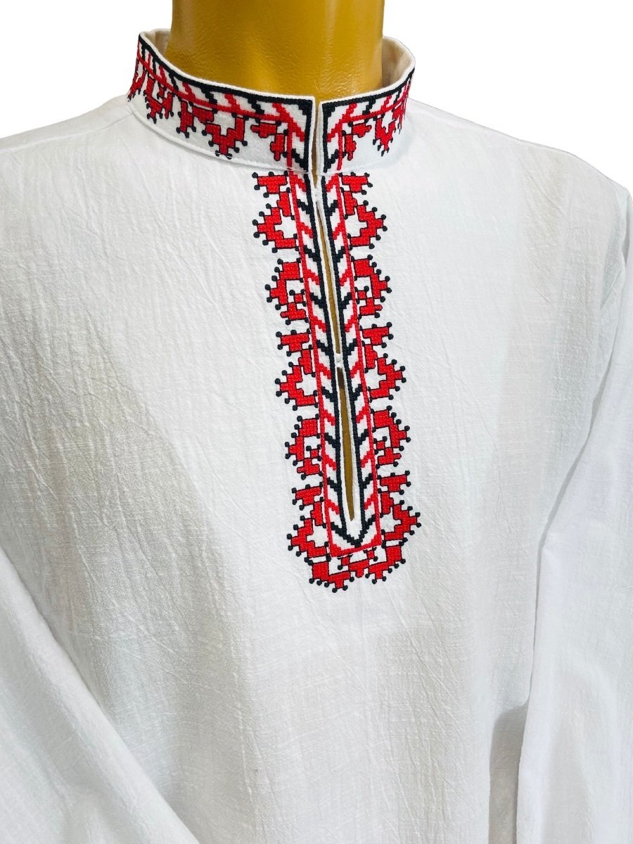 МЪЖКA ДОБРУДЖАНСКА РИЗА – Модел 2 - с автентични шевици от Магазин за народни носии