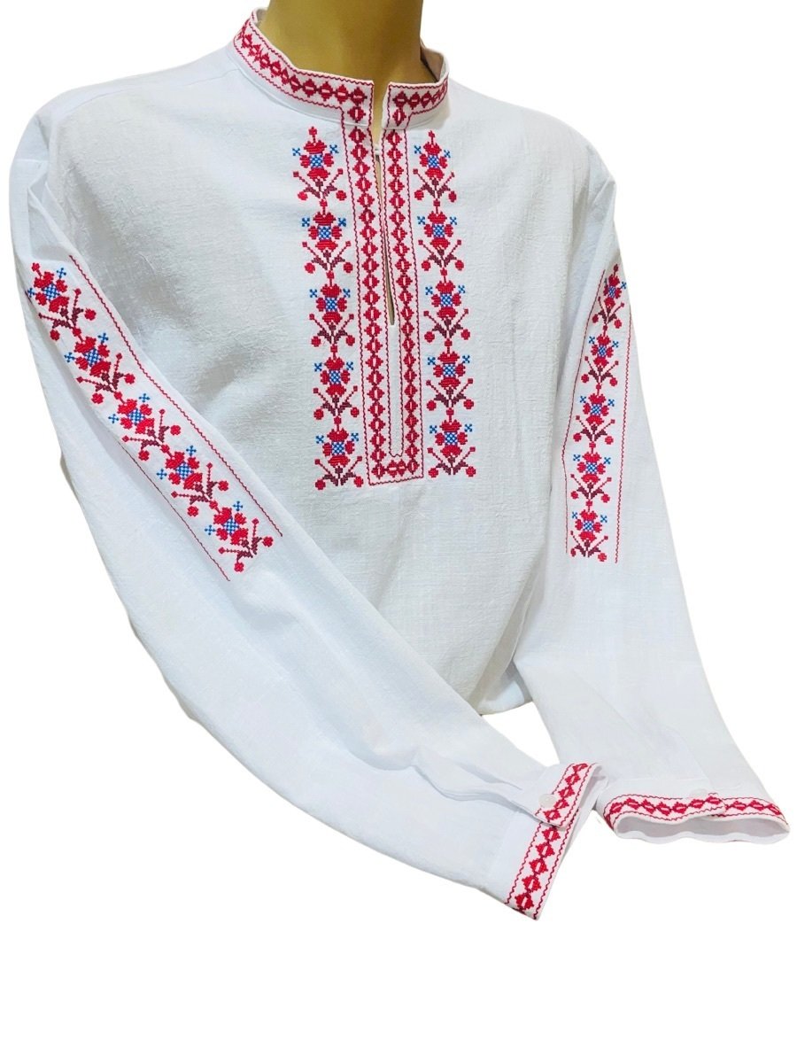 МЪЖКA СЕВЕРНЯШКА РИЗА – Модел 15 - с автентични шевици от Магазин за народни носии