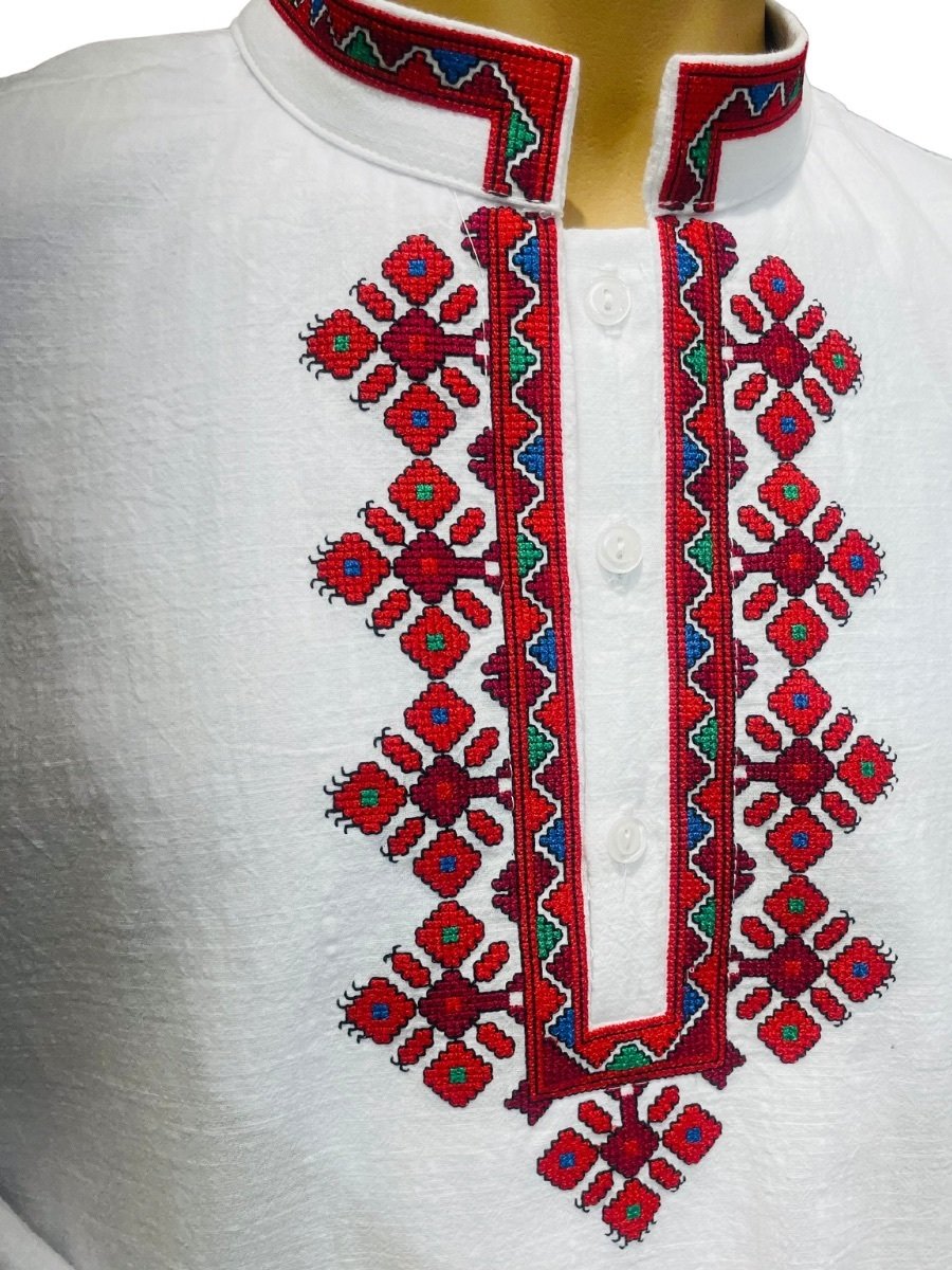 МЪЖКA ПИРИНСКА РИЗА – Модел 4 - с автентични шевици от Магазин за народни носии
