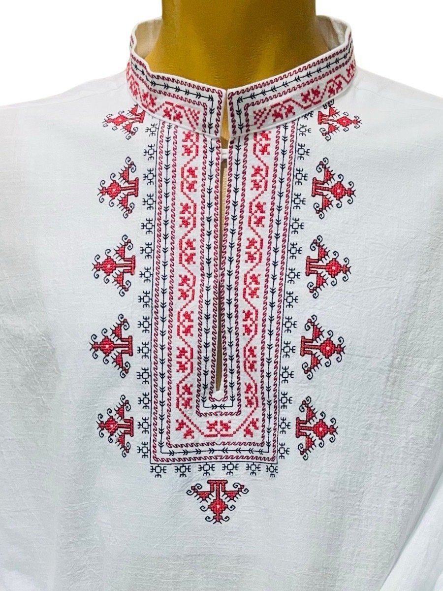 МЪЖКA СЕВЕРНЯШКА РИЗА – Модел 18 - с автентични шевици от Магазин за народни носии