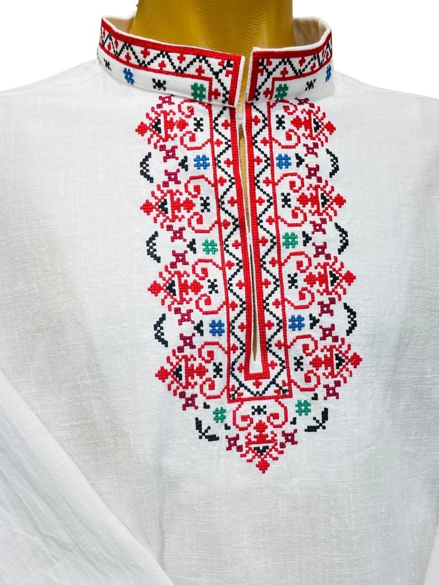 МЪЖКA ШОПСКА РИЗА – Модел 23 - с автентични шевици от Магазин за народни носии