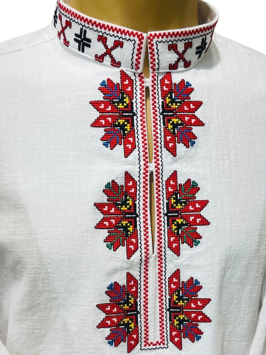 МЪЖКA ТРАКИЙСКА РИЗА – Модел 24 - с автентични шевици от Магазин за народни носии