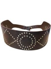 МЪЖКИ КОЖЕН КОЛАН – Модел 2 - с автентични шевици от Магазин за народни носии