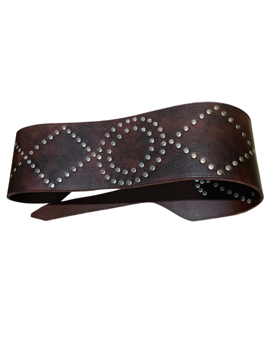 МЪЖКИ КОЖЕН КОЛАН – Модел 1 - с автентични шевици от Магазин за народни носии