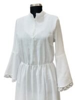 БЯЛА ДЪЛГА РИЗА - с автентични шевици от Магазин за народни носии