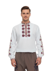 МЪЖКA ТРАКИЙСКА РИЗА – Модел 24 - с автентични шевици от Магазин за народни носии