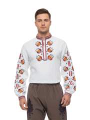 МЪЖКA ТРАКИЙСКА РИЗА – Модел 9 - с автентични шевици от Магазин за народни носии