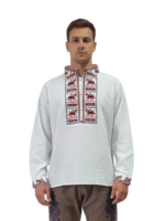 МЪЖКA ТРАКИЙСКА РИЗА – Модел 17 - с автентични шевици от Магазин за народни носии