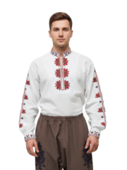 МЪЖКA ШОПСКА РИЗА – Модел 23 - с автентични шевици от Магазин за народни носии