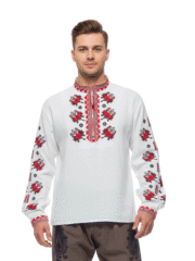 МЪЖКA РОДОПСКА РИЗА – Модел 30 - с автентични шевици от Магазин за народни носии