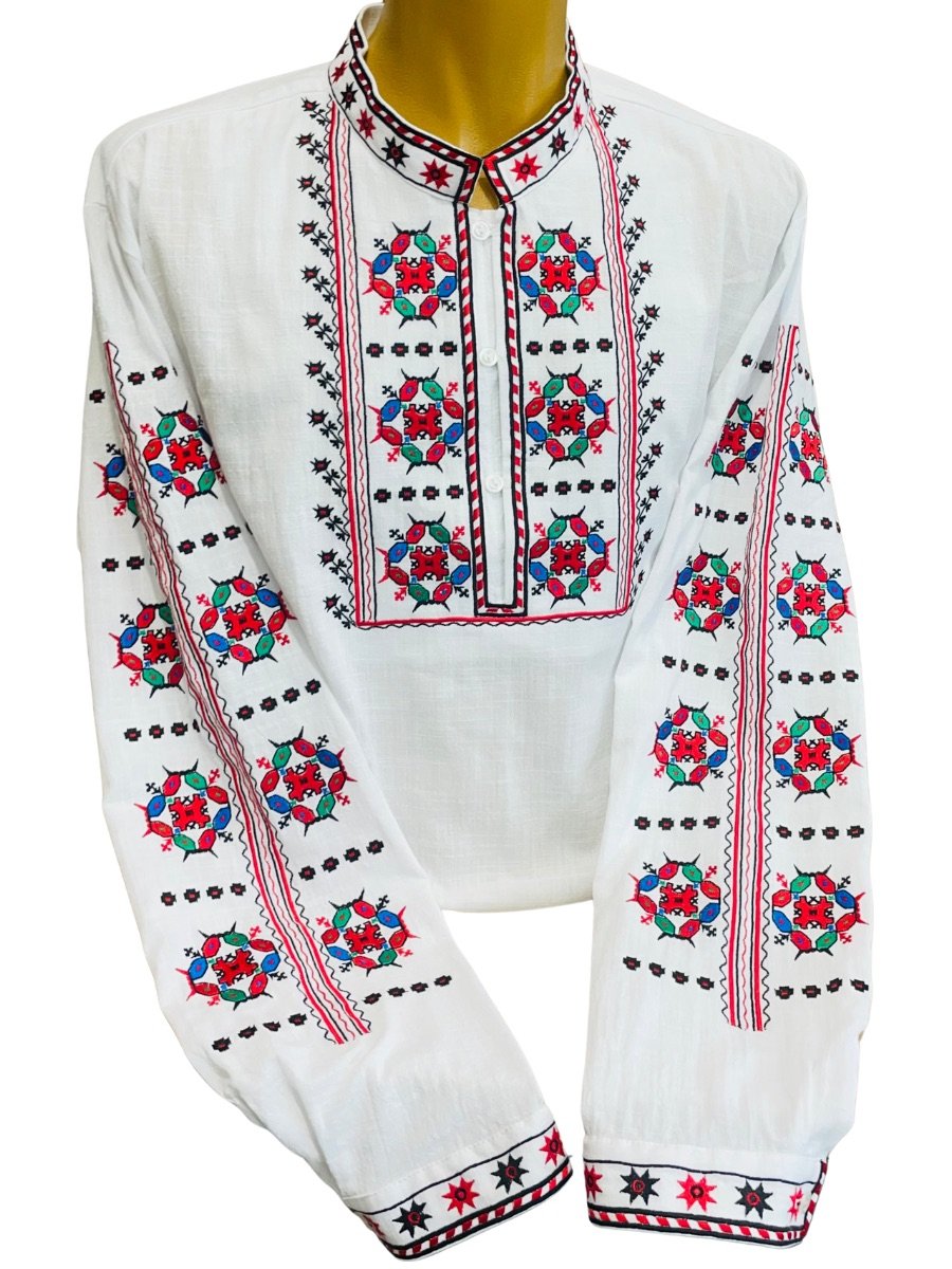 МЪЖКA ВАРНЕНСКА РИЗА – Модел 34 - с автентични шевици от Магазин за народни носии