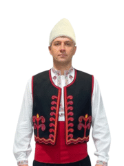 МЪЖКИ ШОПСКИ ЕЛЕК – Модел 20 - с автентични шевици от Магазин за народни носии