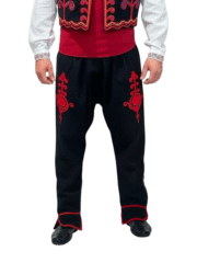 МЪЖКИ ШОПСКИ БЕНЕВРЕК – Модел 19 - с автентични шевици от Магазин за народни носии