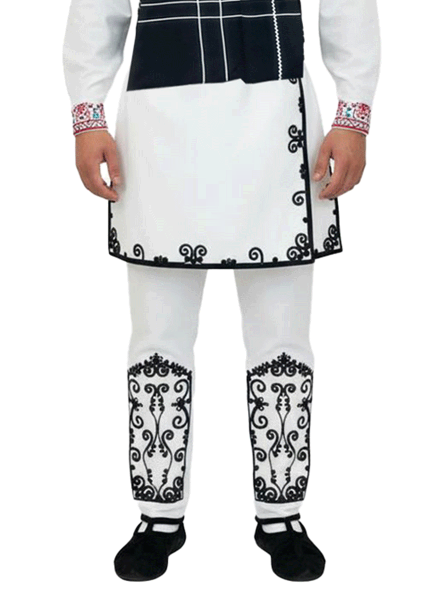 МЪЖКИ ШОПСКИ БЕНЕВРЕК – Модел 20 - с автентични шевици от Магазин за народни носии