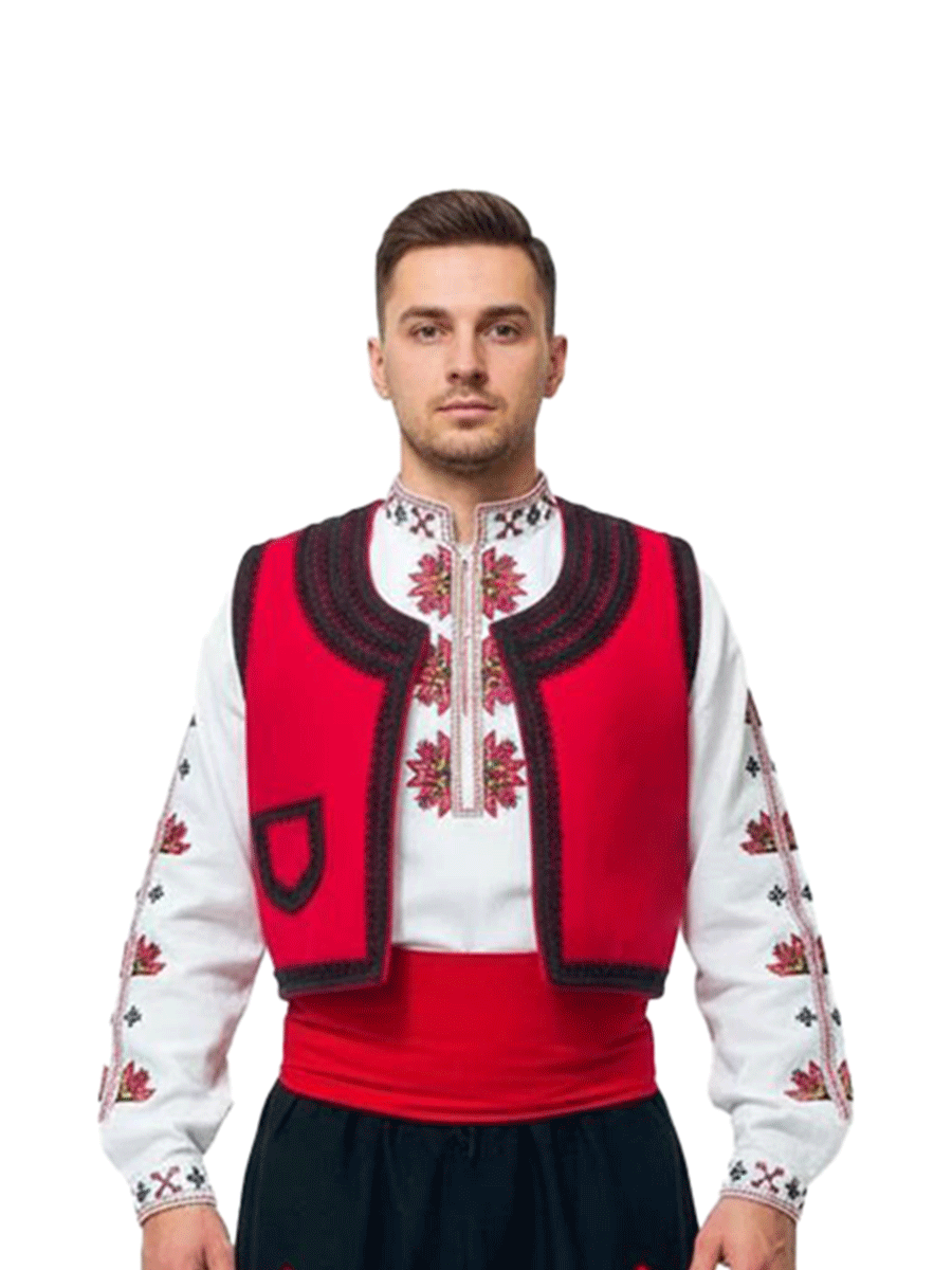 МЪЖКИ ТРАКИЙСКИ ЕЛЕК – Модел 6 - с автентични шевици от Магазин за народни носии