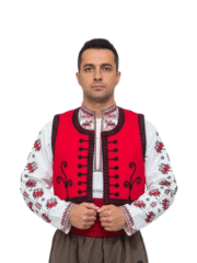 МЪЖКИ ТРАКИЙСКИ ЕЛЕК  – Модел 15 - с автентични шевици от Магазин за народни носии