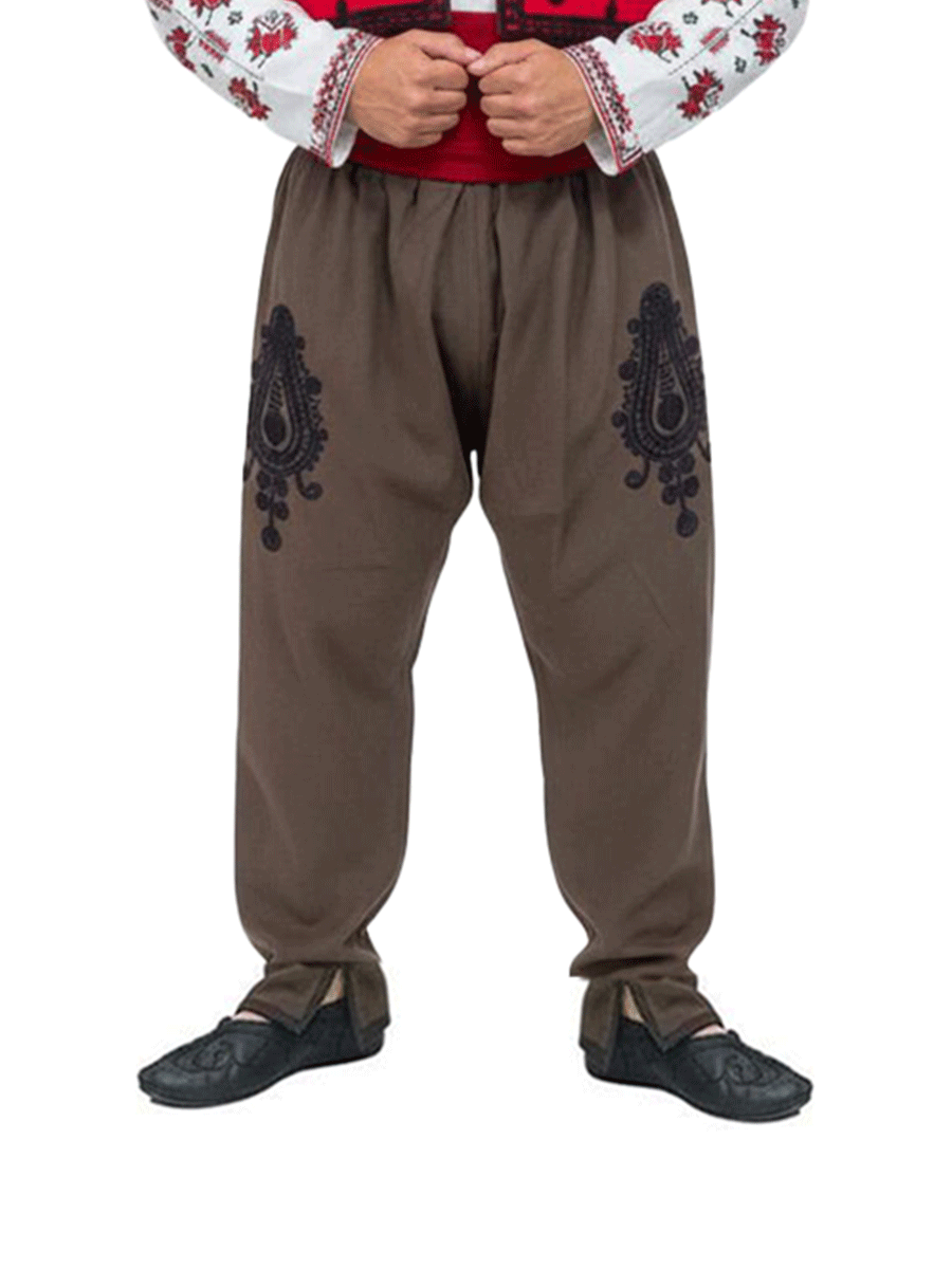 МЪЖКИ ТРАКИЙСКИ ПОТУРИ – Модел 16 - с автентични шевици от Магазин за народни носии