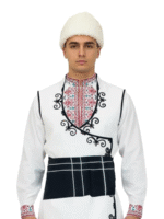 МЪЖКО ШОПСКО МЕНТЕ  – Модел 19 - с автентични шевици от Магазин за народни носии