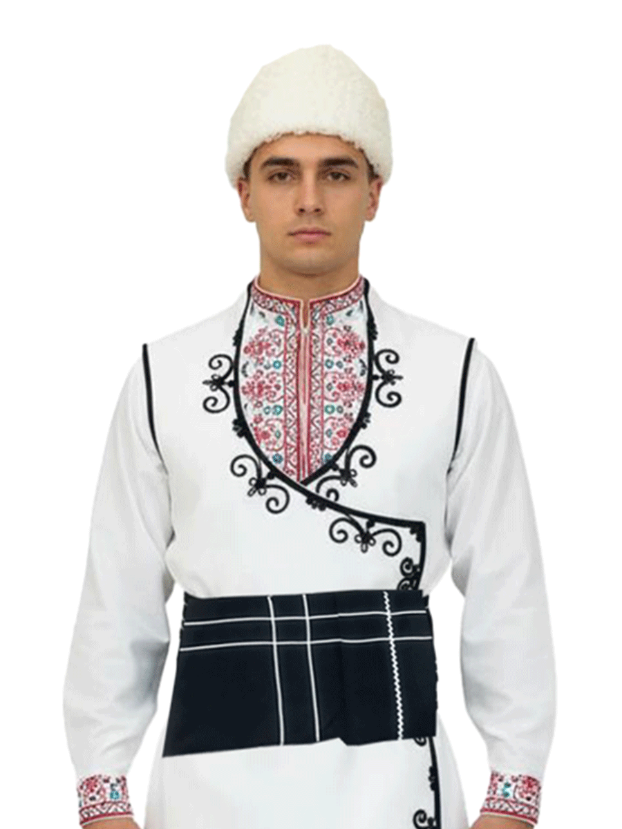 МЪЖКО ШОПСКО МЕНТЕ  – Модел 19 - с автентични шевици от Магазин за народни носии