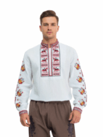Мъжка риза с традиционна бродерия.