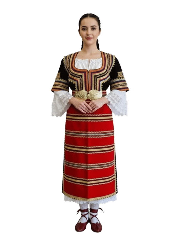 Кюстендилска сая – модел 20 - с автентични шевици от магазин за народни носии