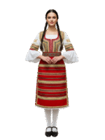 КЮСТЕНДИЛСКА САЯ – Модел 30 - с автентични шевици от Магазин за народни носии